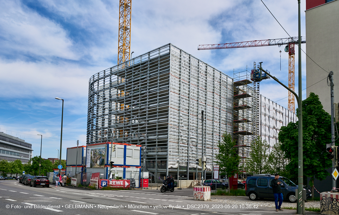20.05.2023 - REVO Boardinghaus und Hochgarage in Neuperlach